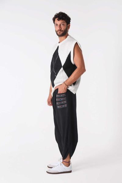 Night Baggy Etnik Pantolon - Erkek