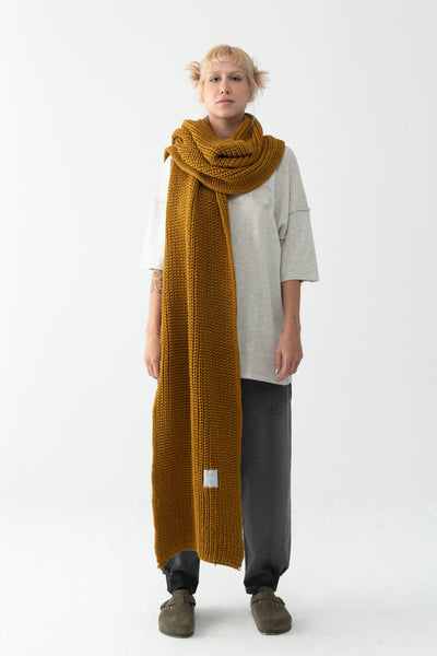 Dune knitted oversize wrapper