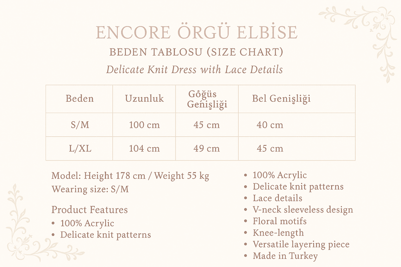 Beden Tablosu